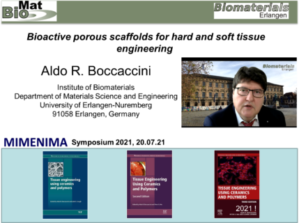 Towards entry "Prof. Boccaccini: invited lecturer at MIMENIMA (GRK 1860) «Science and Society» International Symposium 2021, University of Bremen"