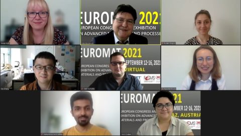 Participants from WW7 at Euromat 2021