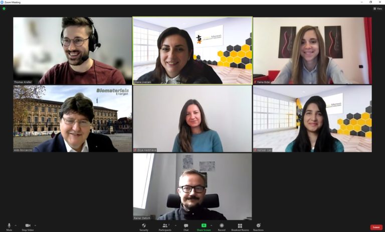 Our participation at the Annual Meeting 2021 of the German Society for Biomaterials (DGBM)