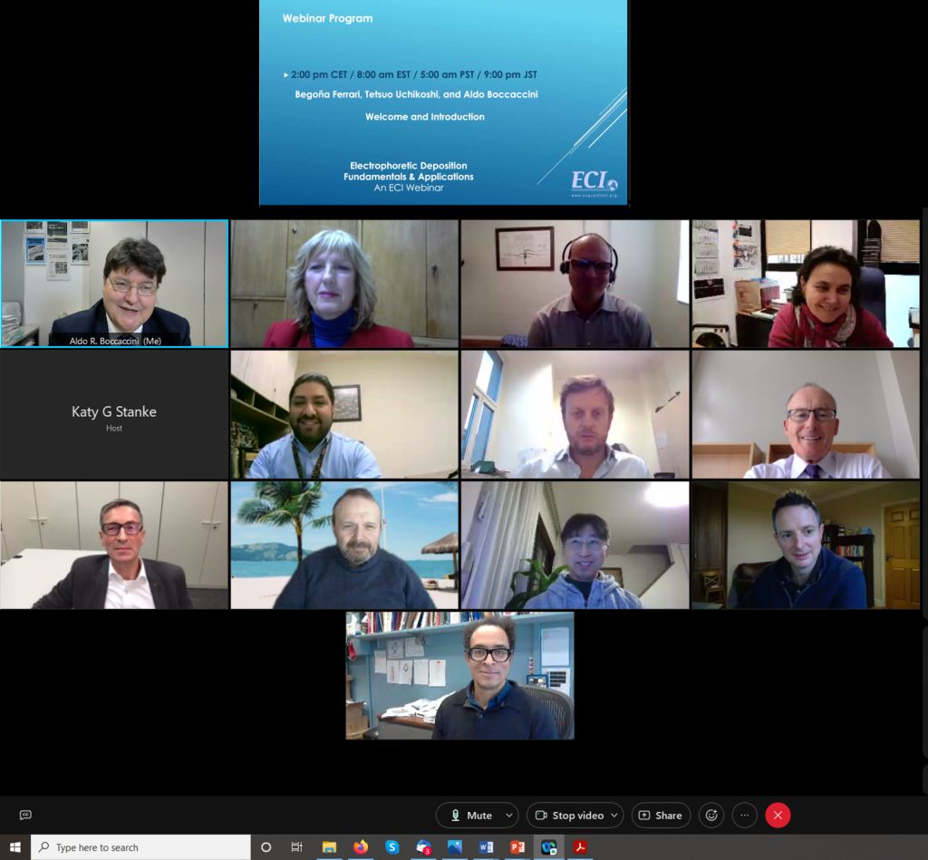 Electrophoretic Deposition (EPD) Webinar 2021