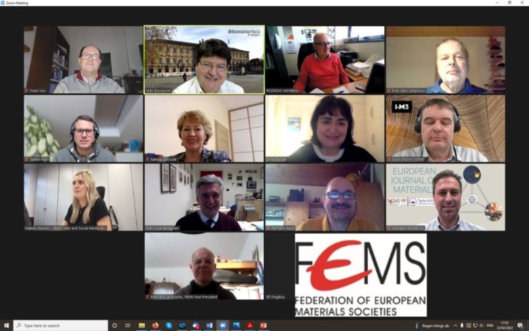 Prof. Boccaccini attends Executive Committee meeting of Federation of European Materials Societies