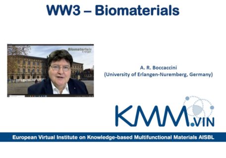 Towards entry "Prof. Boccaccini reelected Working Group “Biomaterials” coordinator of KMM-VIN"
