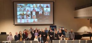 Participants of the hybrid meeting