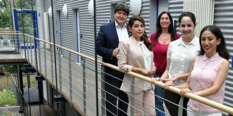 Four Alexander v. Humboldt Foundation fellowship holders carrying out research in our Institute