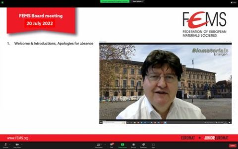 Towards entry "Prof. Boccaccini attends Board meeting of Federation of European Materials Societies (FEMS)"