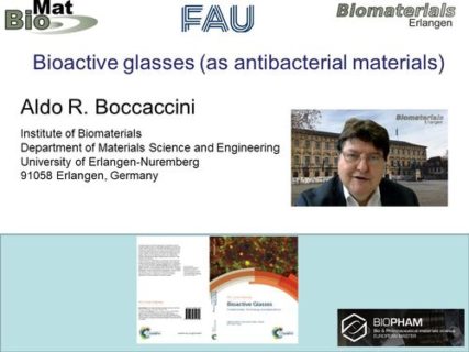 Prof. Boccaccini's presentation about bioactive glasses