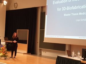 Lisa Schöbel presents her Masterthesis at DGBM