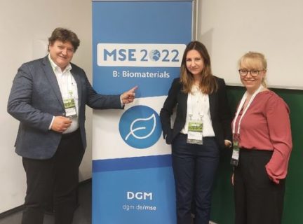 Towards entry "Active participation of our Institute at MSE 2022 Congress in Darmstadt"