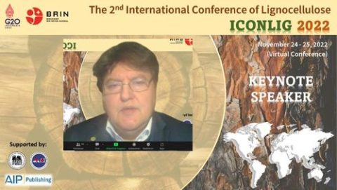 Towards entry "Prof. Aldo R. Boccaccini: Keynote Speaker at 2nd International Conference of Lignocellulose (ICON-LIG) 2022"