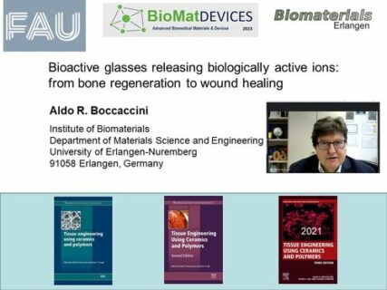Towards entry "Prof. Boccaccini presents keynote talk at BioMatDEVICES 2023, Florianópolis, Brazil"
