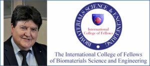 A photo of Prof. Boccaccini next to the ICFBSE logo.