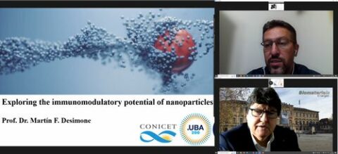 Towards entry "Prof. Martin F. Desimone, University of Buenos Aires, presents invited talk (online) at the Institute of Biomaterials"