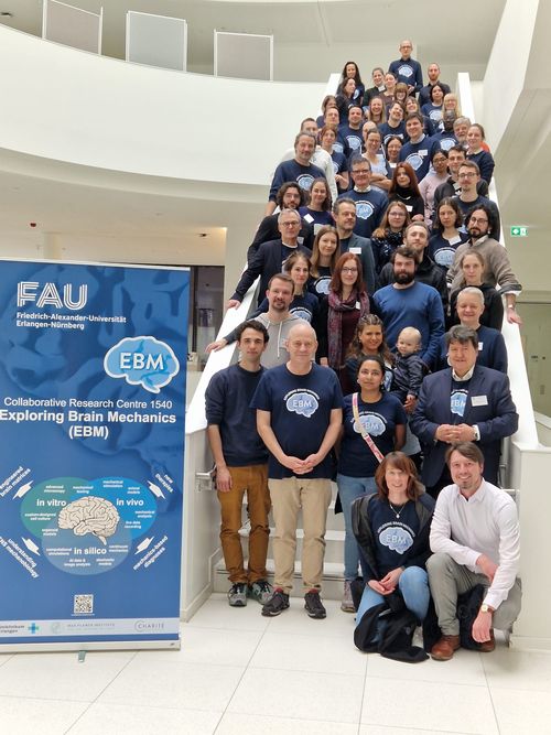 A group picture of the EBM group.