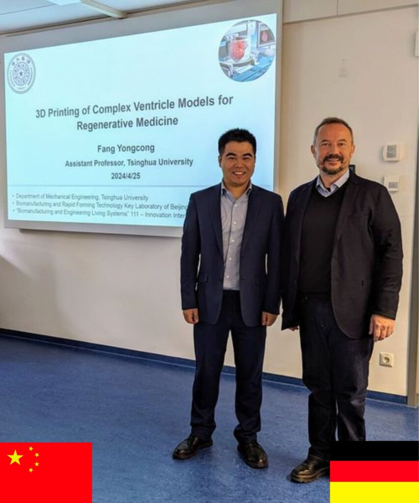 Dr. Detsch and Prof. Han smiling
