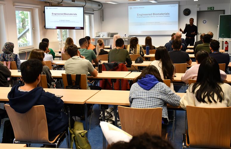 Prof. Gaharwar presenting