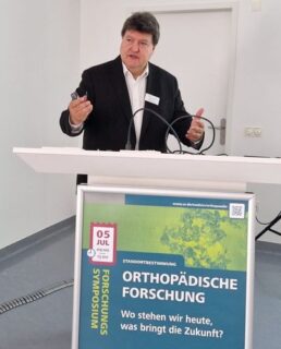 Towards entry "Prof. Aldo R. Boccaccini: invited speaker at “Current status of orthopedic research”  Symposium at University of Regensburg"