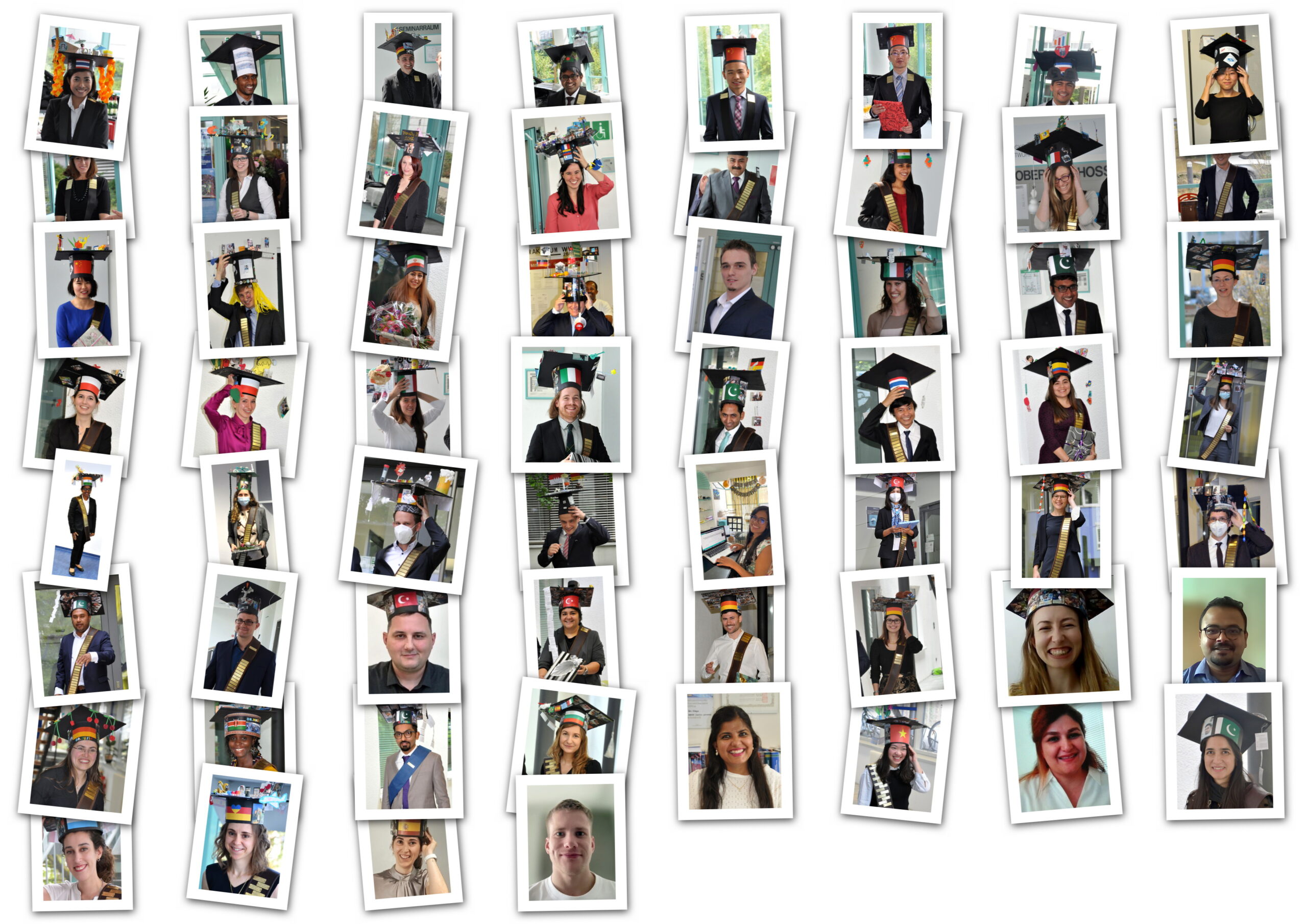 All succesful PhDs since the start oft the institute