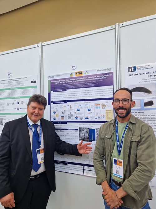 Prof. Boccaccini with Mr. Matosinhos