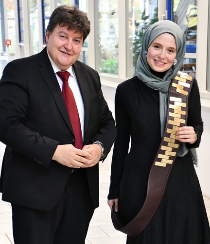 Prof. Boccaccini and dr. Karakaya