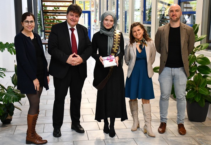 Prof. Boccaccini with D. Karakaya and committee