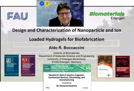Prof. Boccaccini presenting