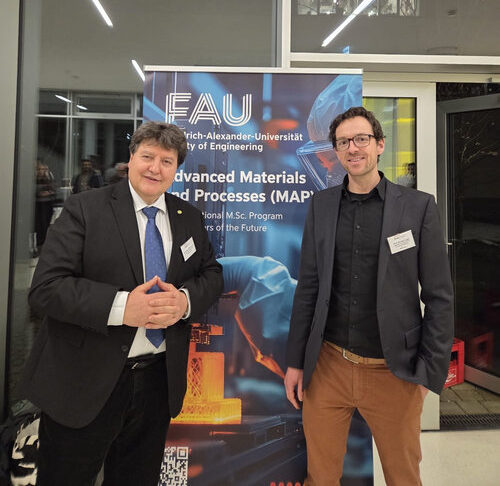 Our participation at the 20th anniversary celebration of the international Master’s program Advanced Materials and Processes (MAP)