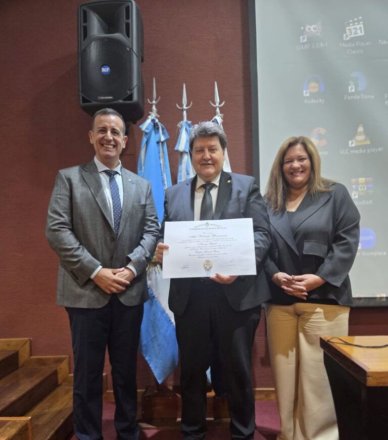 Prof. Aldo R. Boccaccini receives Doctor Honoris Causa from National University of Cuyo, San Rafael, Argentina