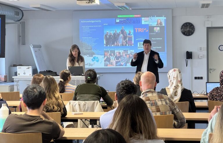 Prof. Nathalie Bock (Queensland University of Technology, Australia) visits the FAU Institute of Biomaterials