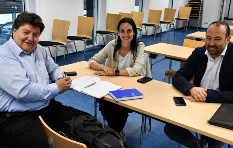 Visit of Prof. Roman Pérez Antoñanzas and Prof. Begona Bosch from International University of Catalonia, Barcelona
